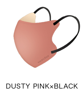 DUSTY PINK × BLACK