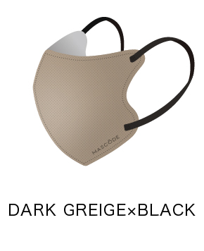 DARK GREIGE × BLACK