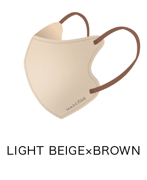 LIGHT BEIGE × BROWN