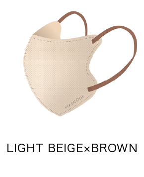 LIGHT BEIGE × BROWN