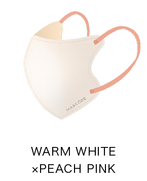 WARM WHITE × PEACH PINK