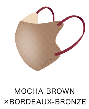 MOCHA BROWN × BORDEAUX-BRONZE