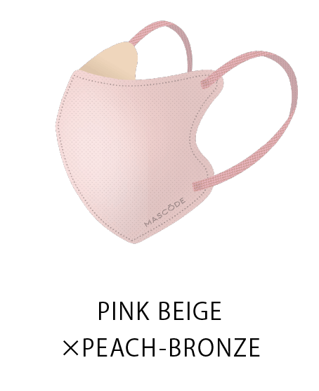 PINK BEIGE × PEACH-BRONZE