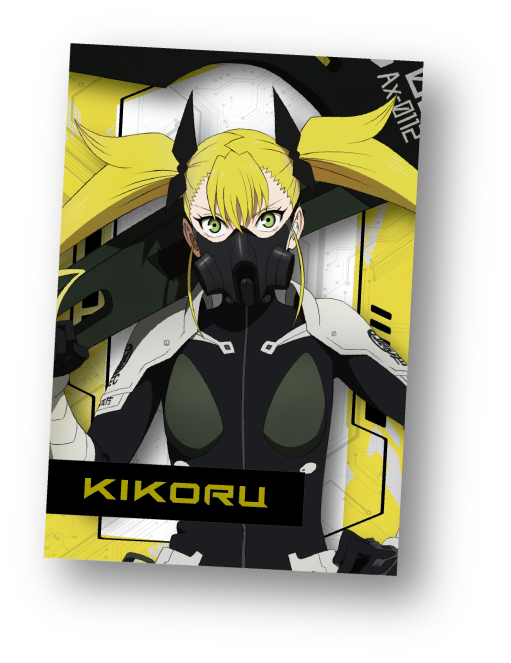 オリジナル書下ろし怪獣8号ブランドカード